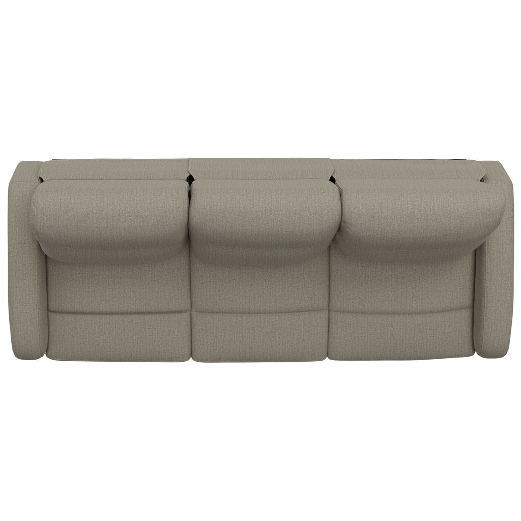 Manual Reclining Sofa With Dual Independent Recliners