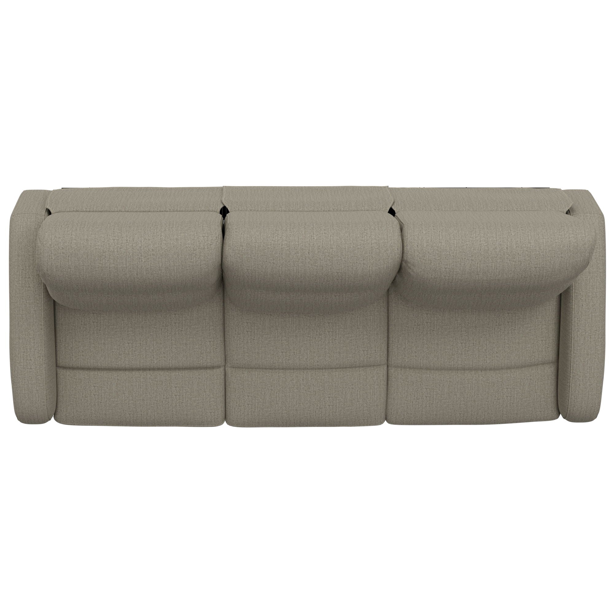 Manual Reclining Sofa With Dual Independent Recliners