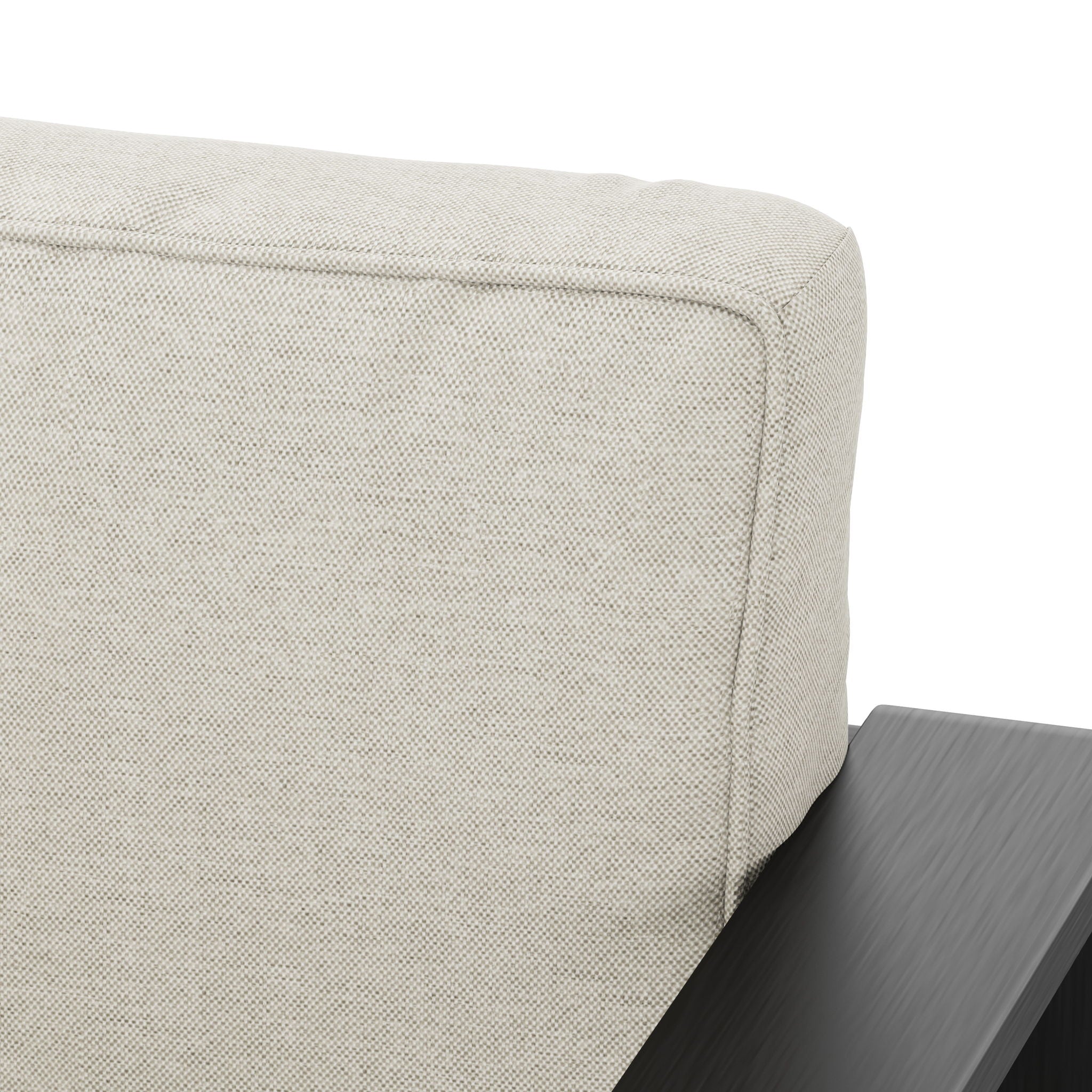 Maya Bay - Loveseat - Black / Beige