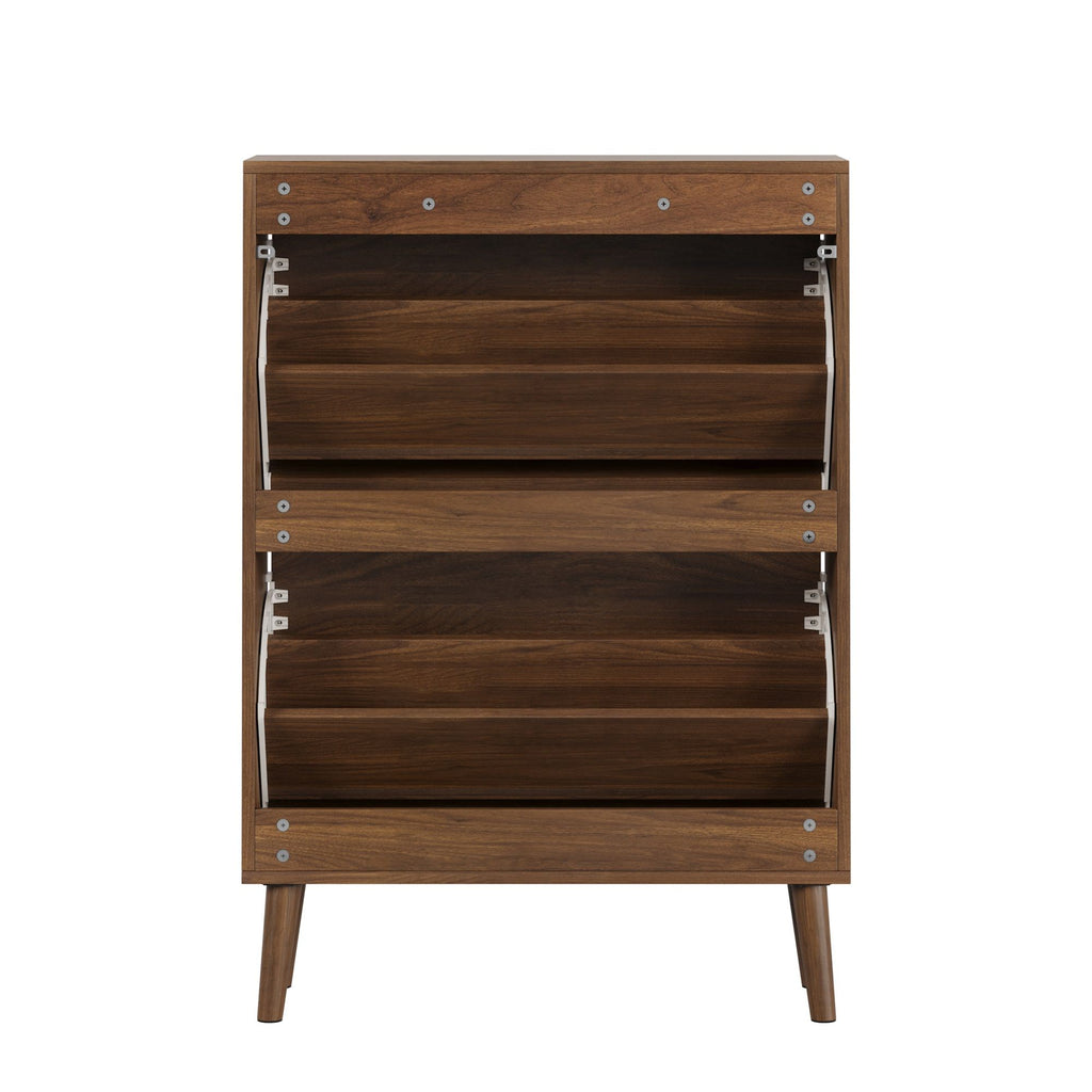 Medieval - Independent Shoe Cabinet With 2 Flip Drawers
