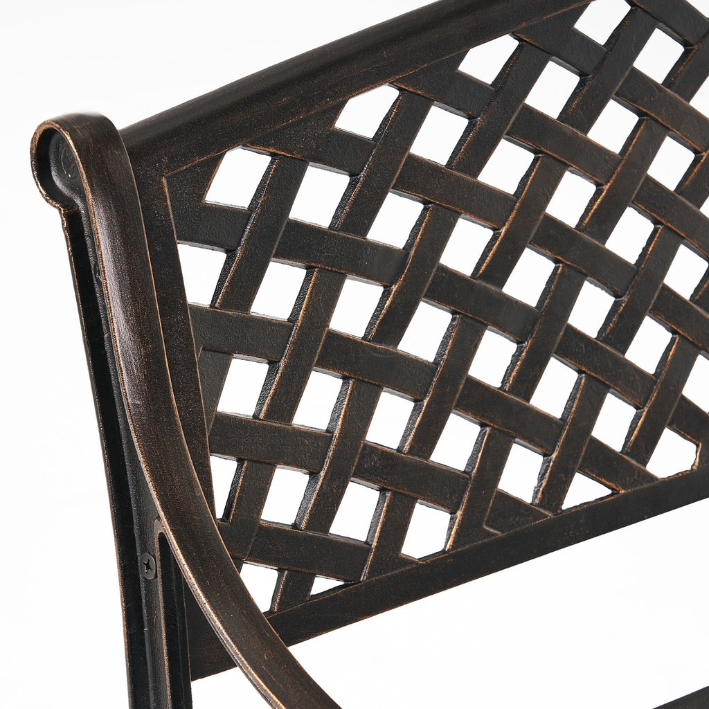 Spencer - Cast Bench - Copper
