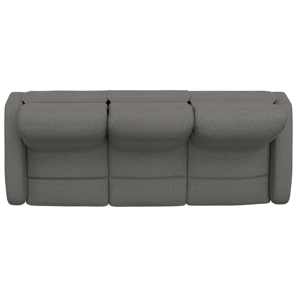 Manual Reclining Sofa With Dual Independent Recliners