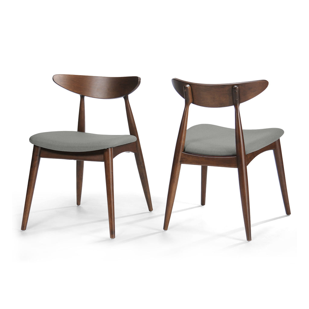 5 Piece Dining Set With Ergonomic Chairs