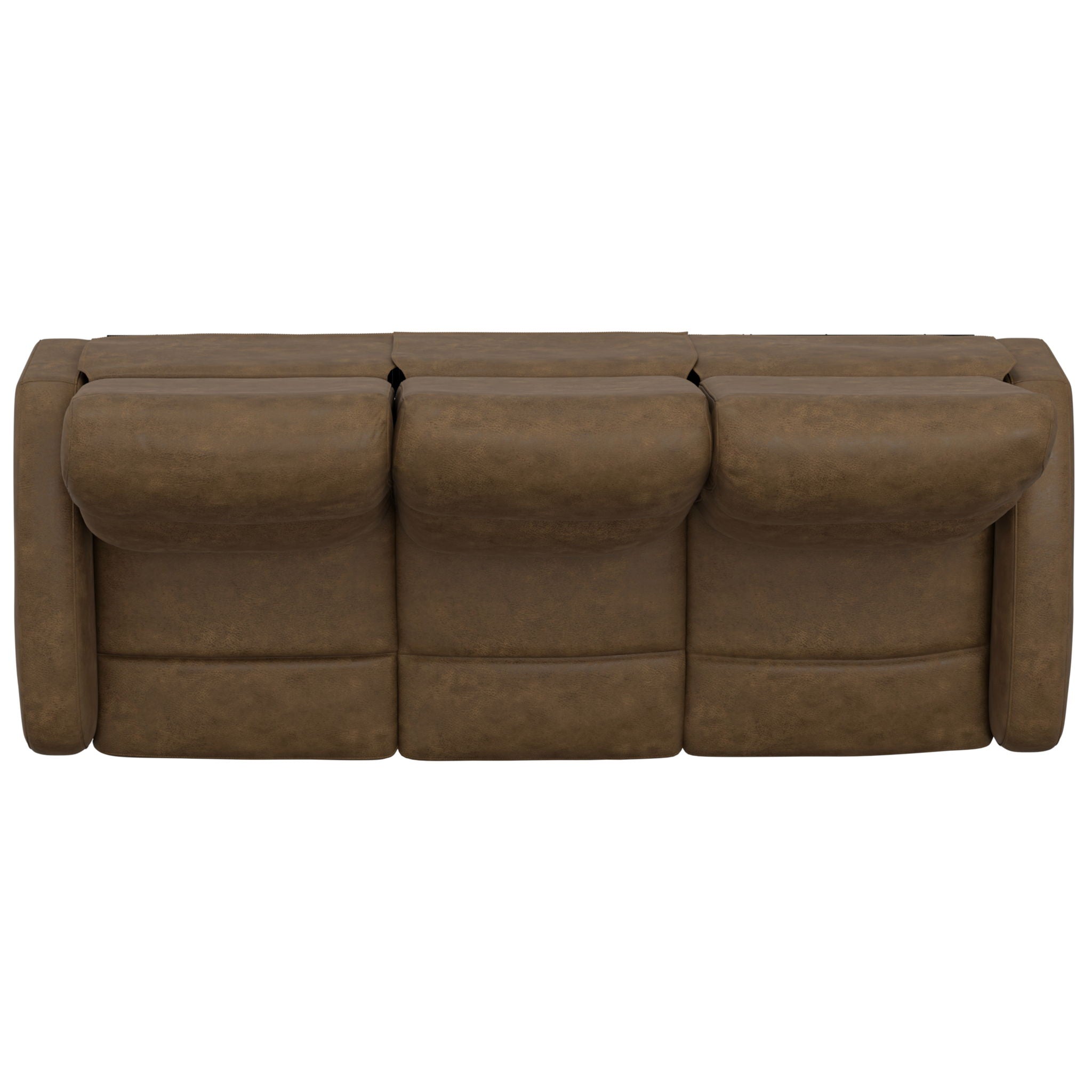 Manual Reclining Sofa With Dual Independent Recliners