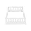 Platform Bed With Guardrail