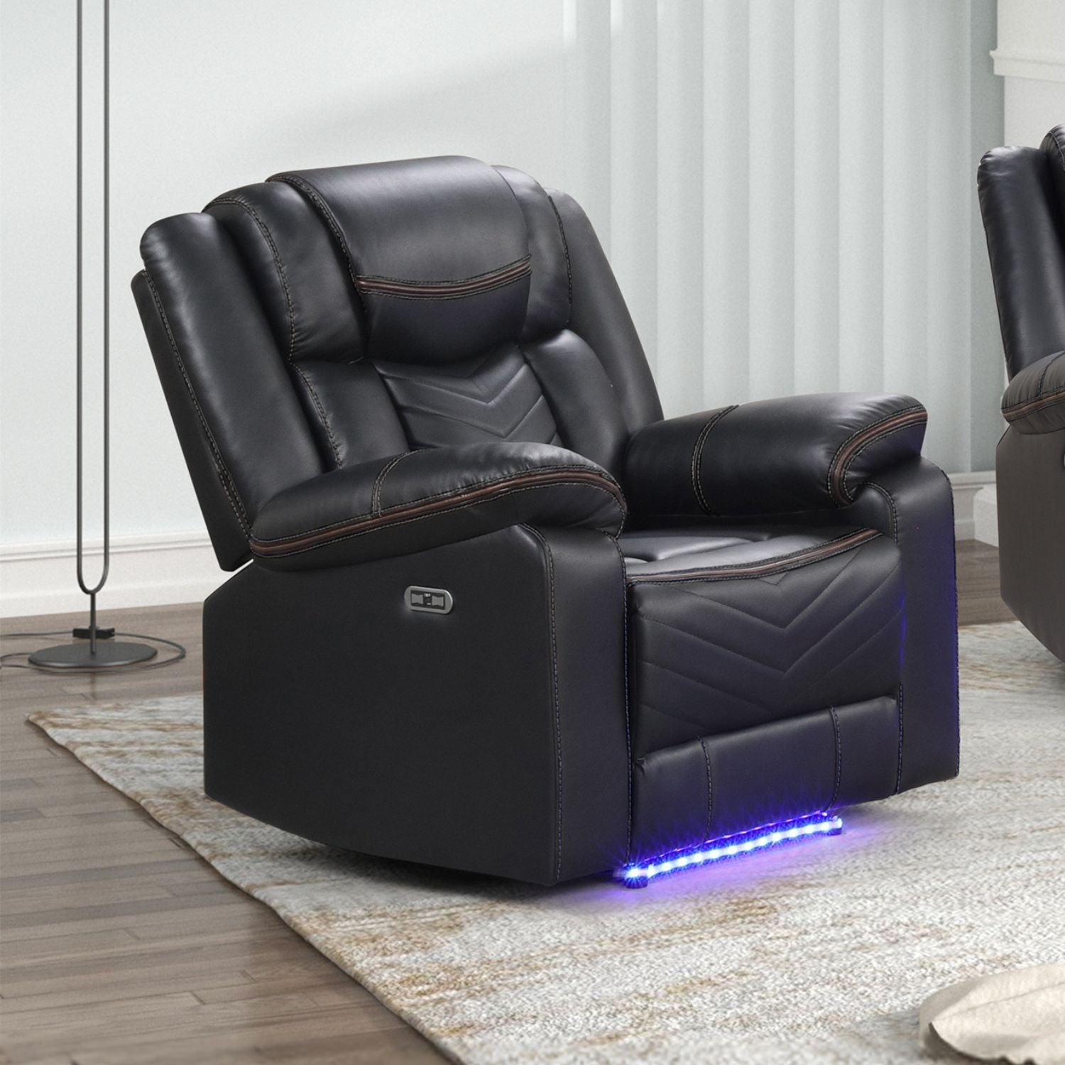 Challenger - LED Power Recliner Set