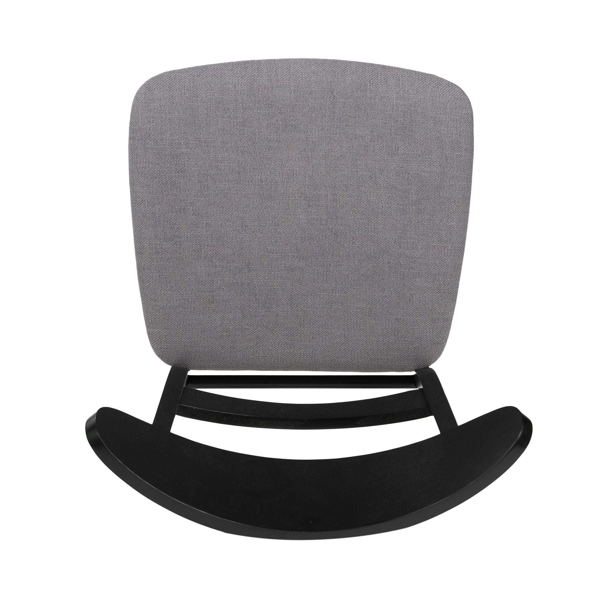 Modern Dining Chair With Upholstered Seat And Wood Frame
