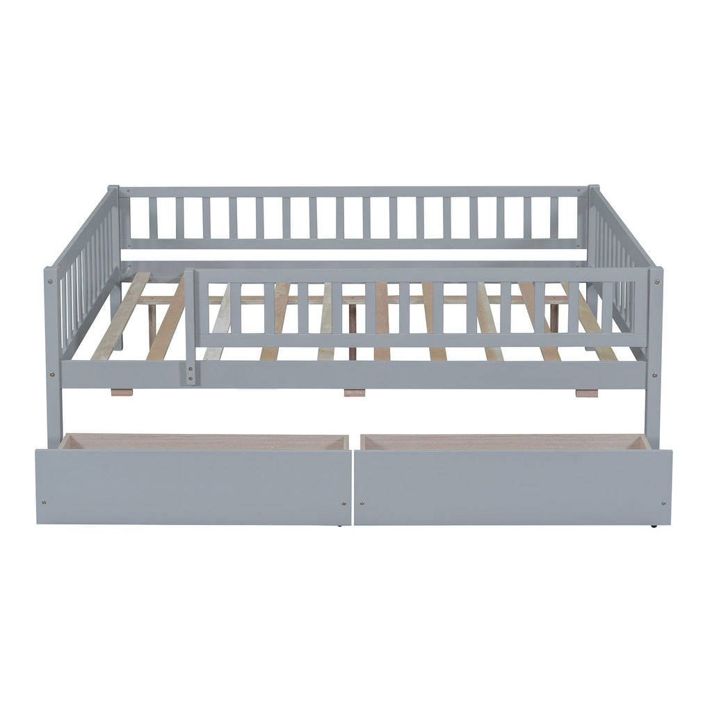 Multifunctional Wooden Daybed Bed