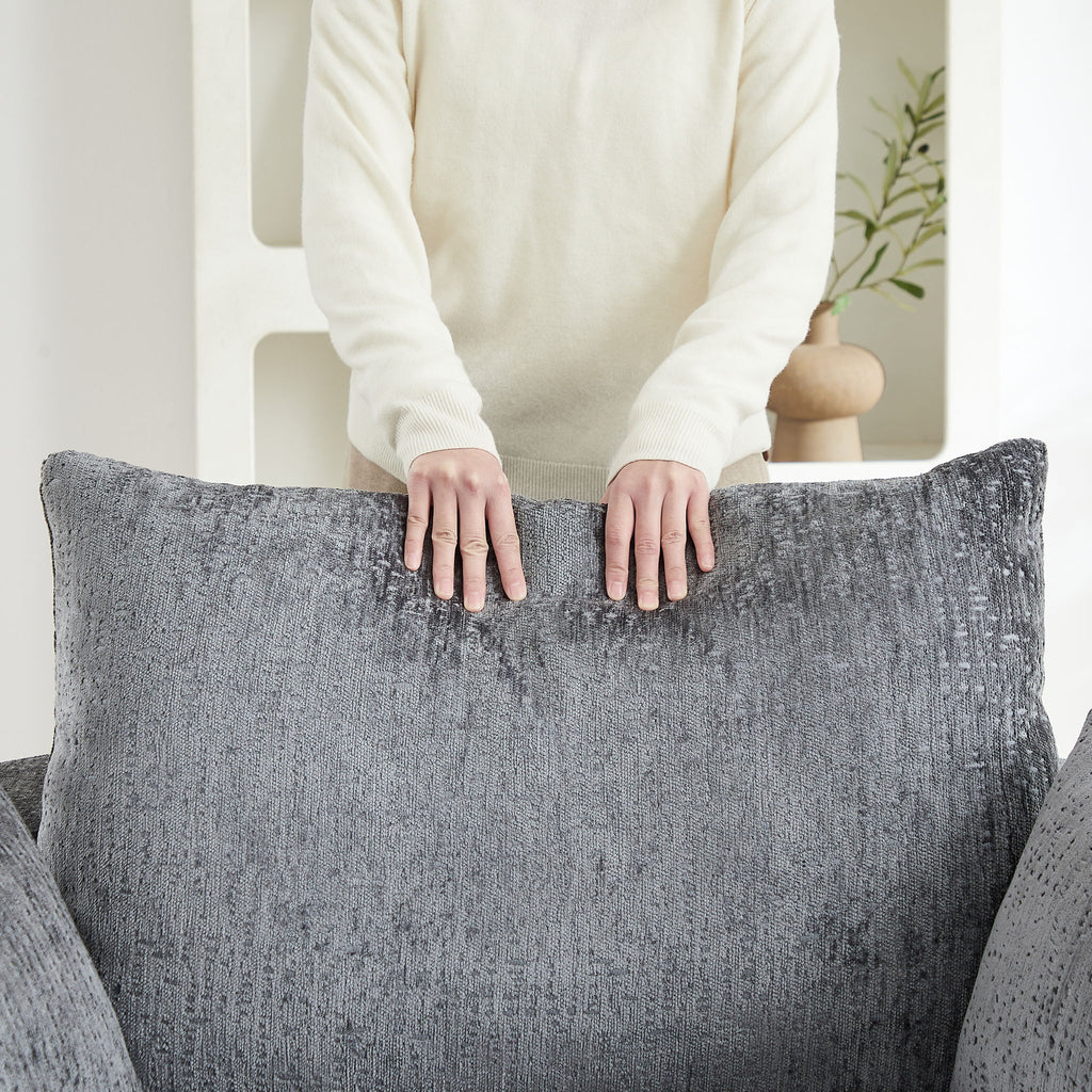 Swivel Chair With Rotating Base For Living Room