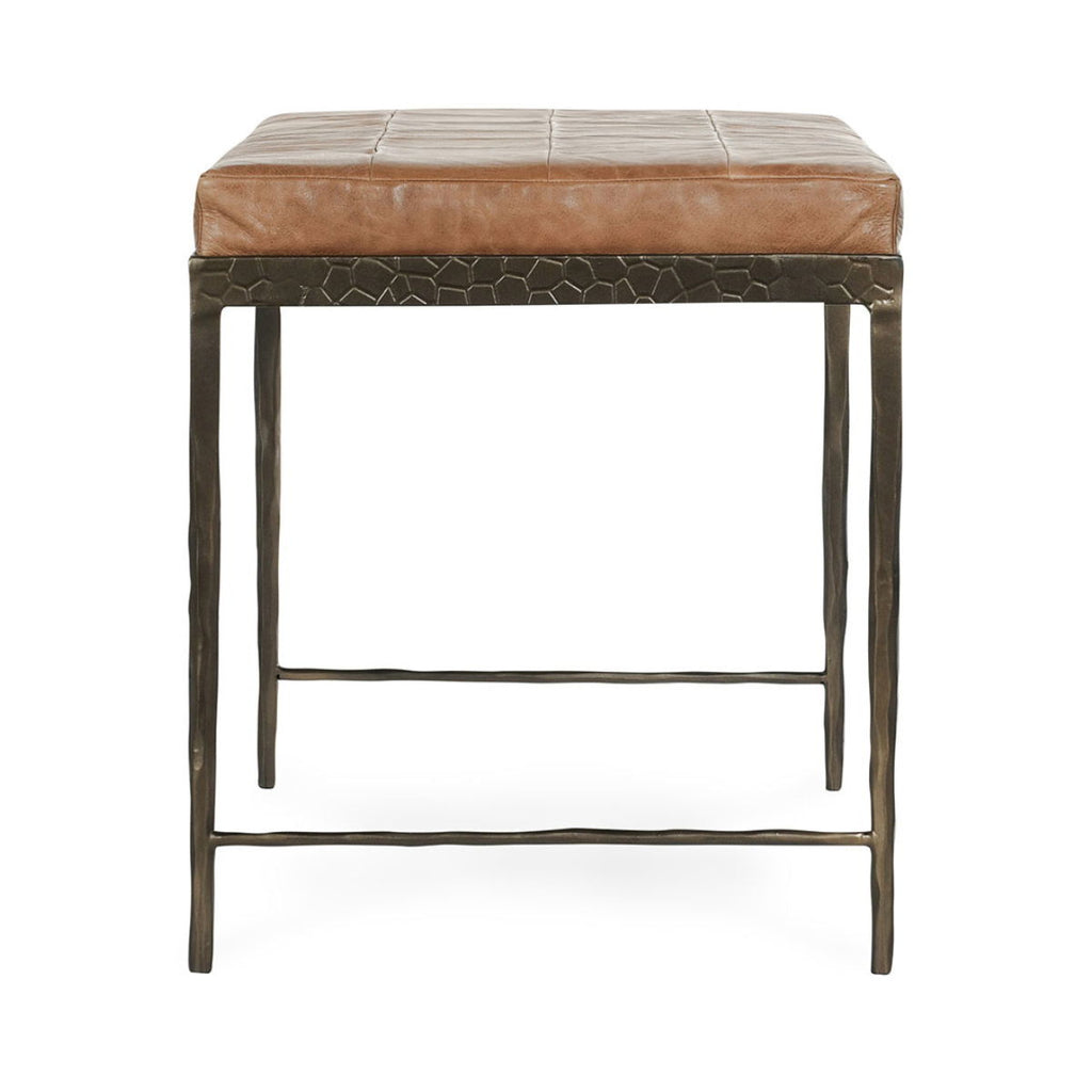 Malo - 28" Leather Bench
