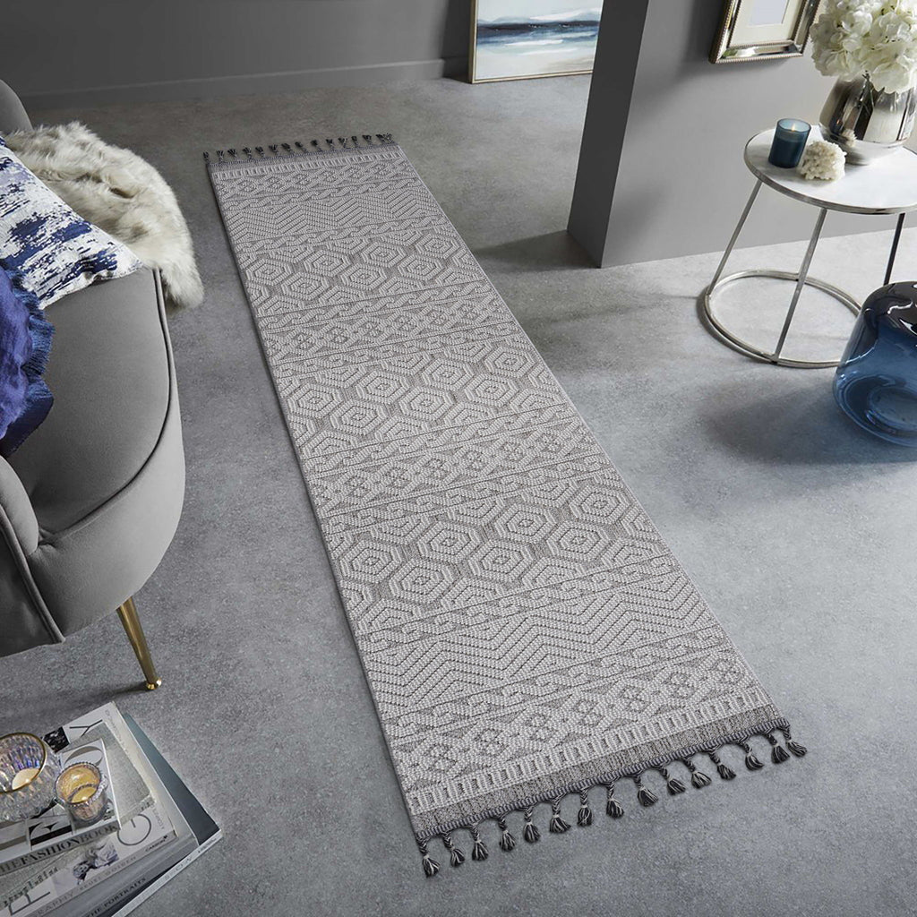 Guros - Trendy Geometric Indoor / Outdoor Rug