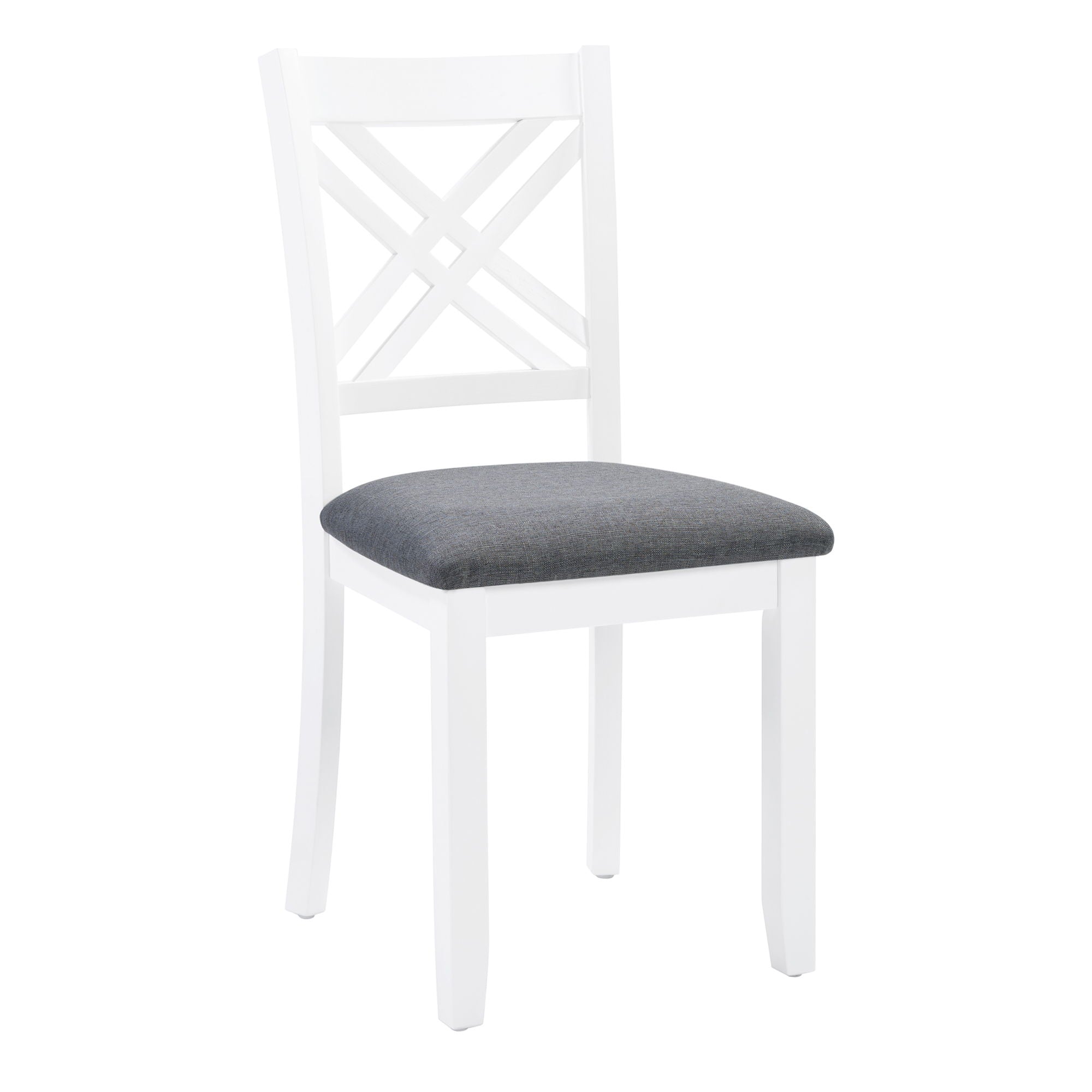 Kitchen Dining Set, Rectangular Dining Table & Upholstered Chairs