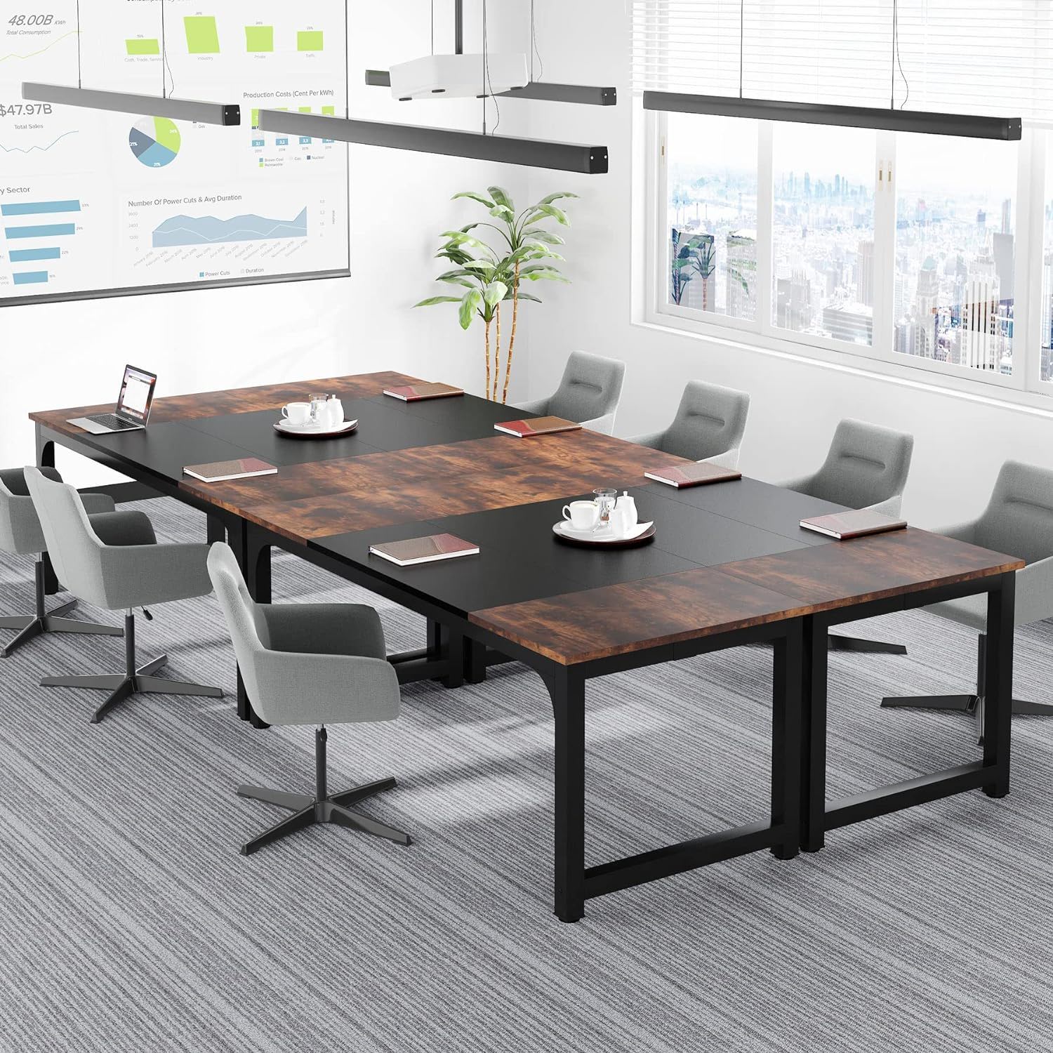 Executive Desk, Modern Office Workstation