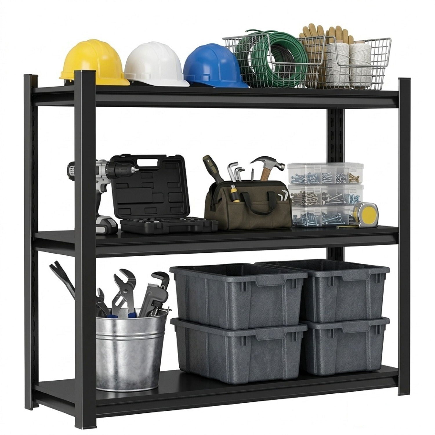Adjustable Height Storage Shelving Units
