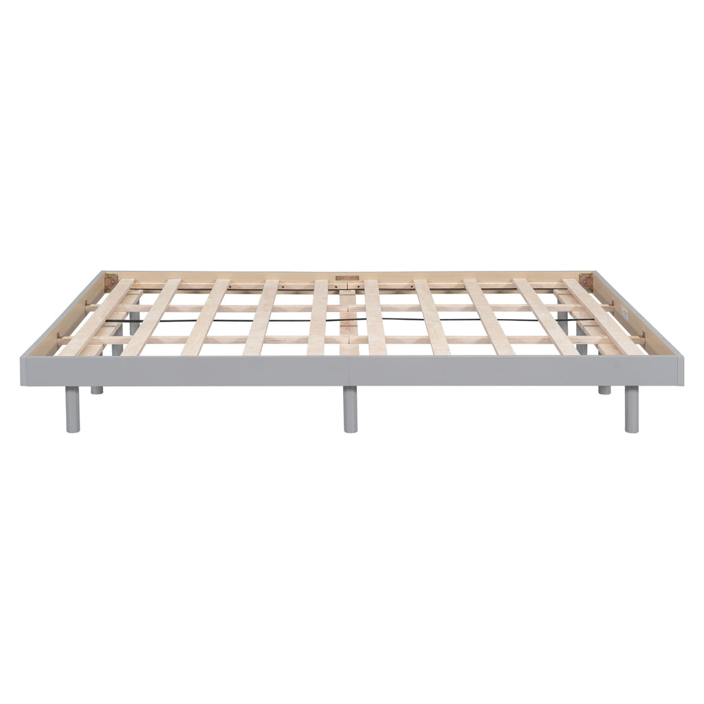 Modern Floating Platform Bed Frame