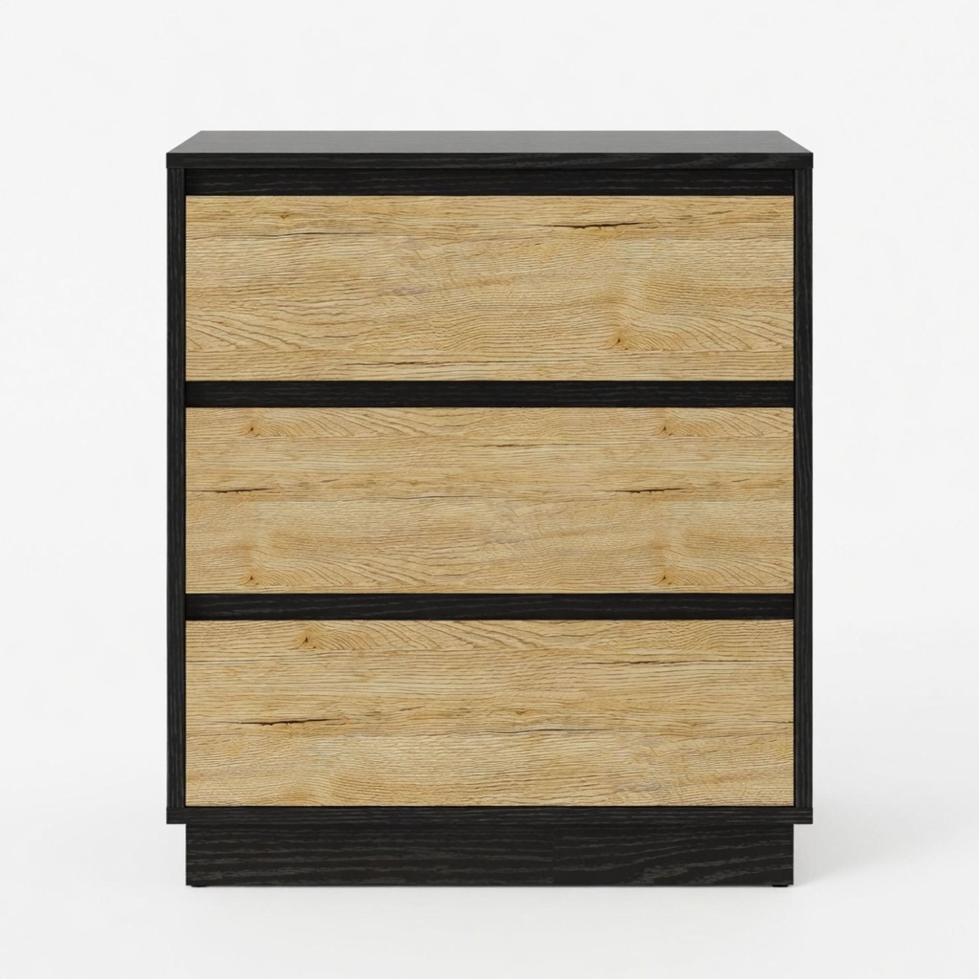 3 Drawer Nightstand, Bedroom Side Table