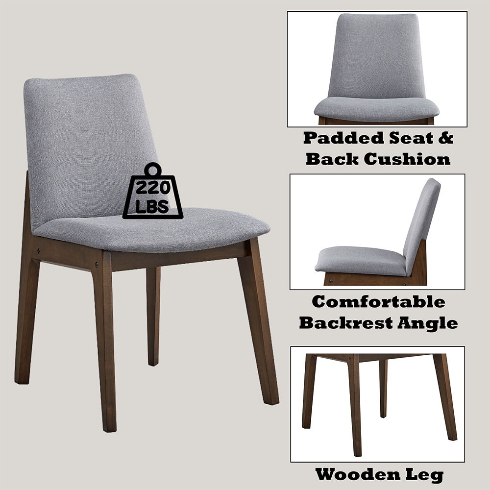 Kaela - Side Chair (Set of 2) - Walnut