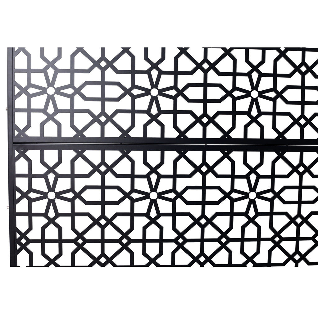 Outdoor & Indoor Metal Freestanding Decorative Privacy Screen