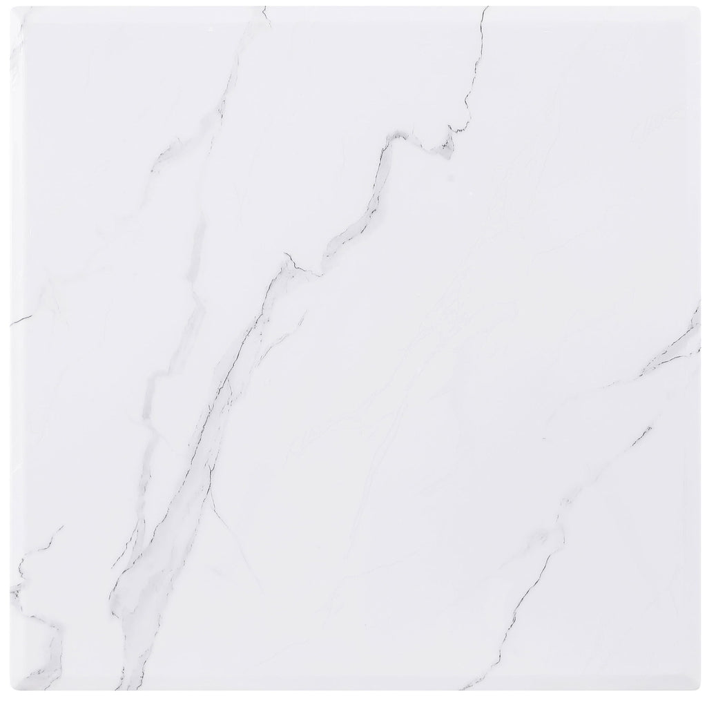 Maciel - 2 Piece Marble Coffee And End Table Set With Base Marble - White Marble
