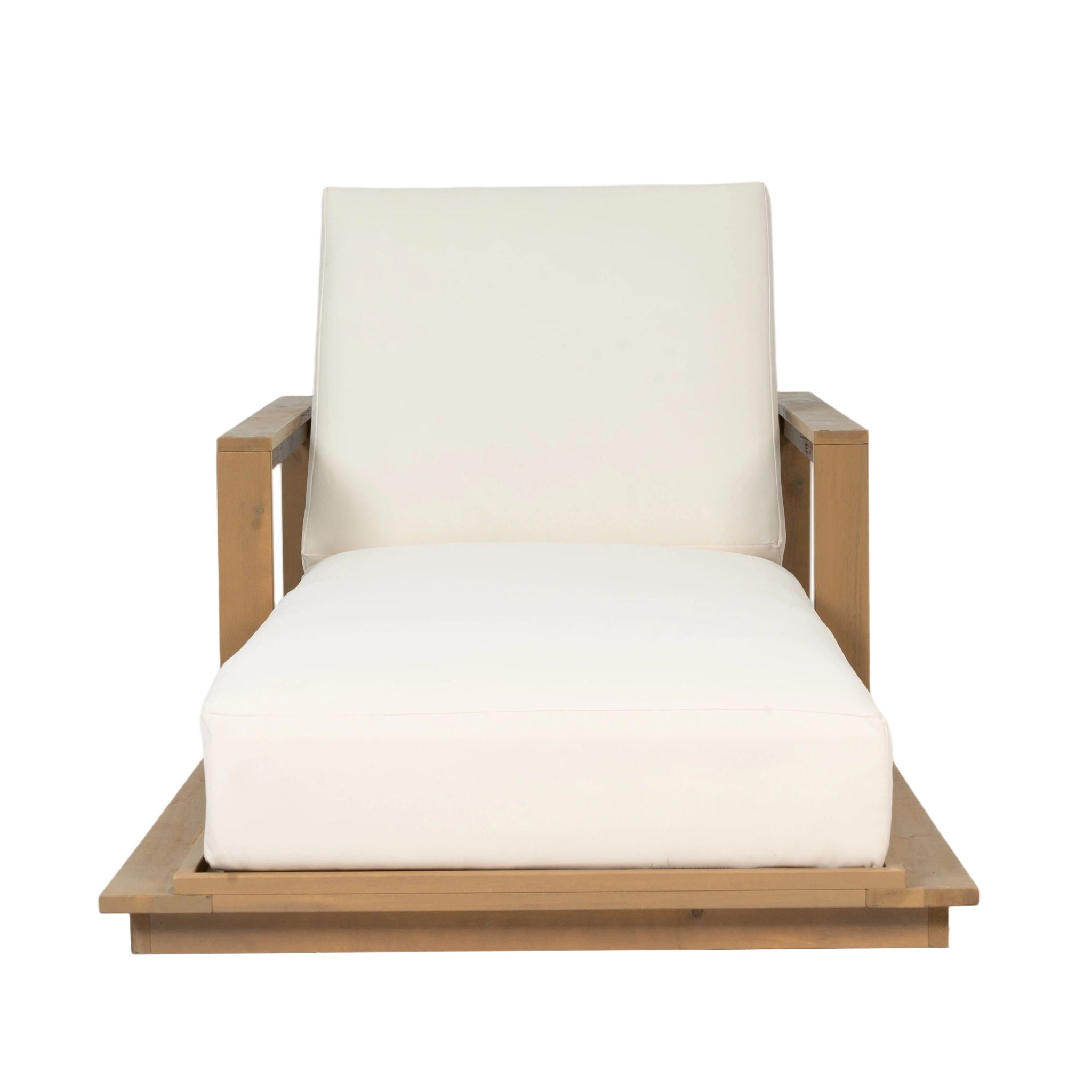 Modern Sunlounger With 5 Position Adjustable Backrest