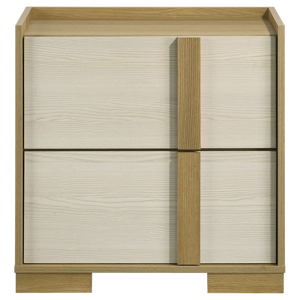 Lincoln - 2 Drawer Nightstand - Natural