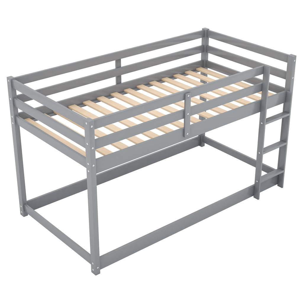 Floor Bunk Bed With Ladder