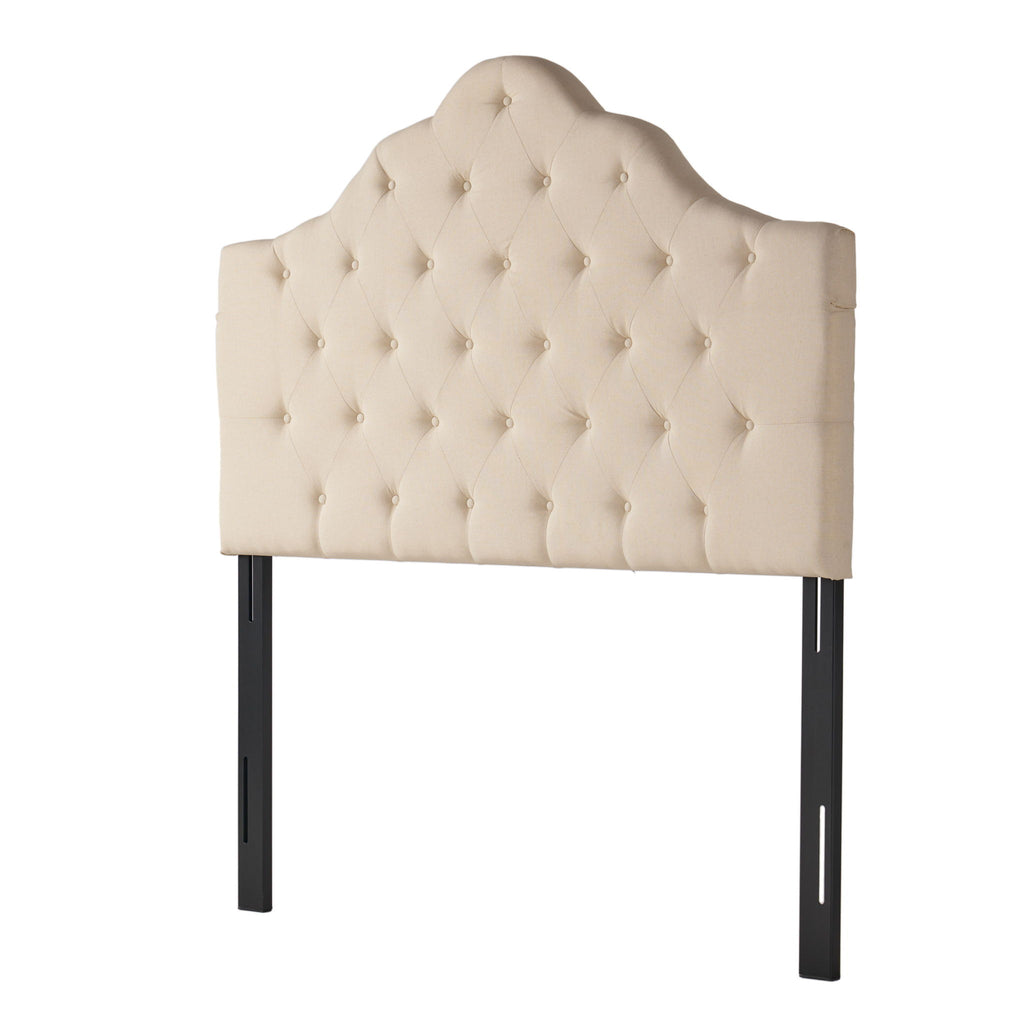 Mardi - Fabric Queen / Full Headboard - Beige