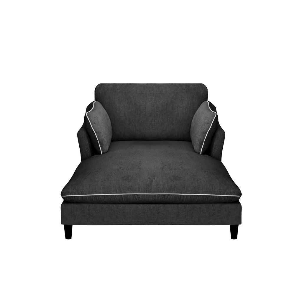 Modern Chaise Lounge Couch Sofa Bed With Pillows