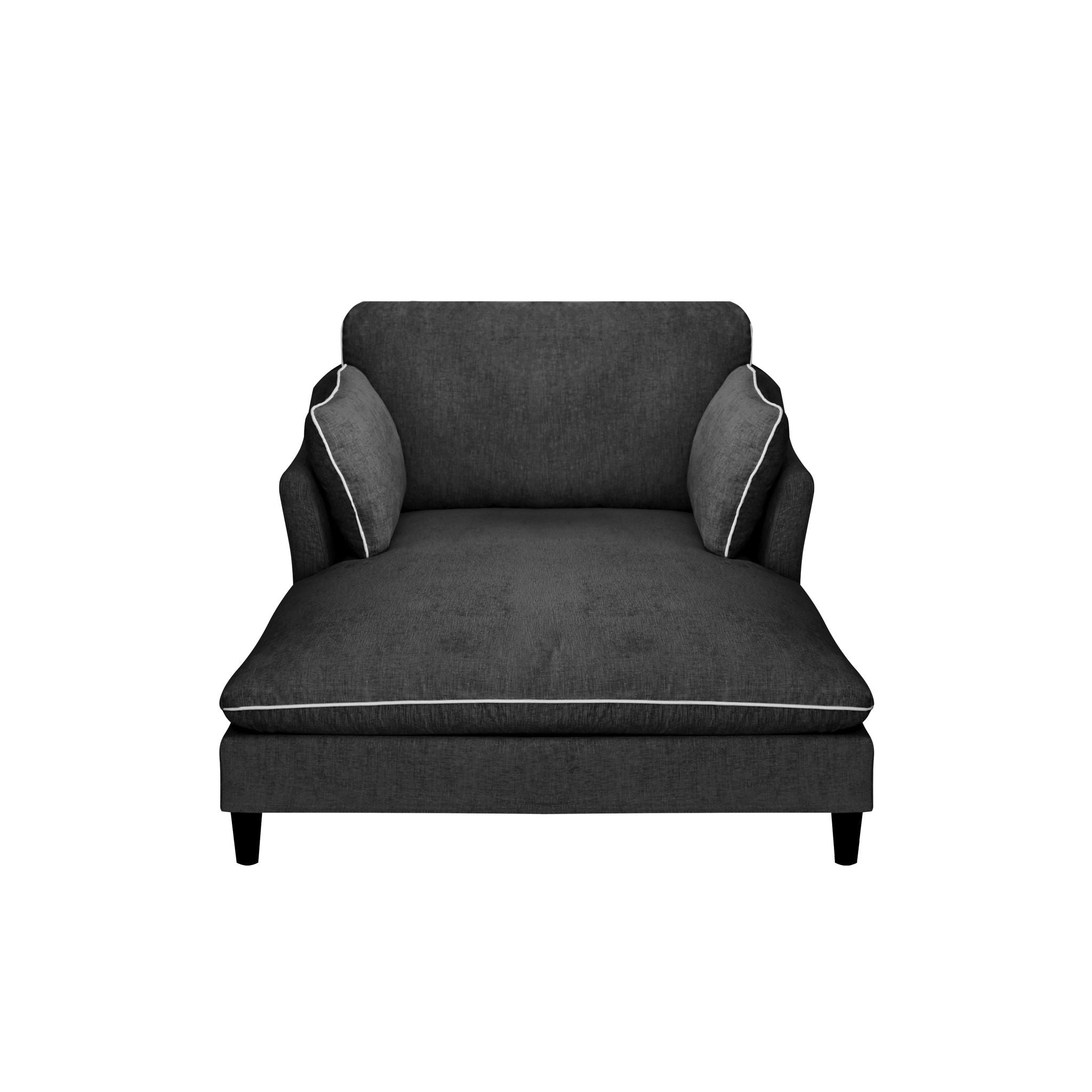 Modern Chaise Lounge Couch Sofa Bed With Pillows