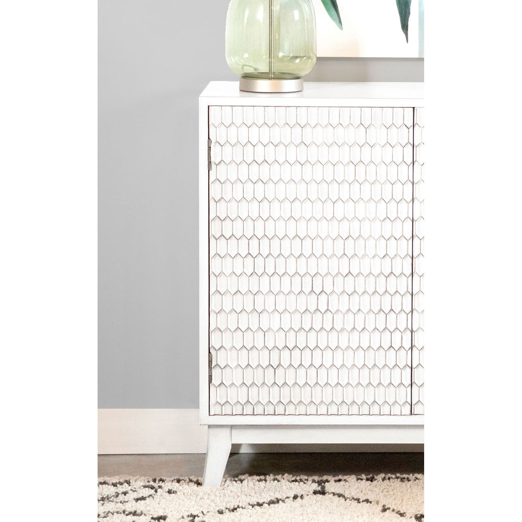 Carillon - 2 Door Accent Cabinet - White