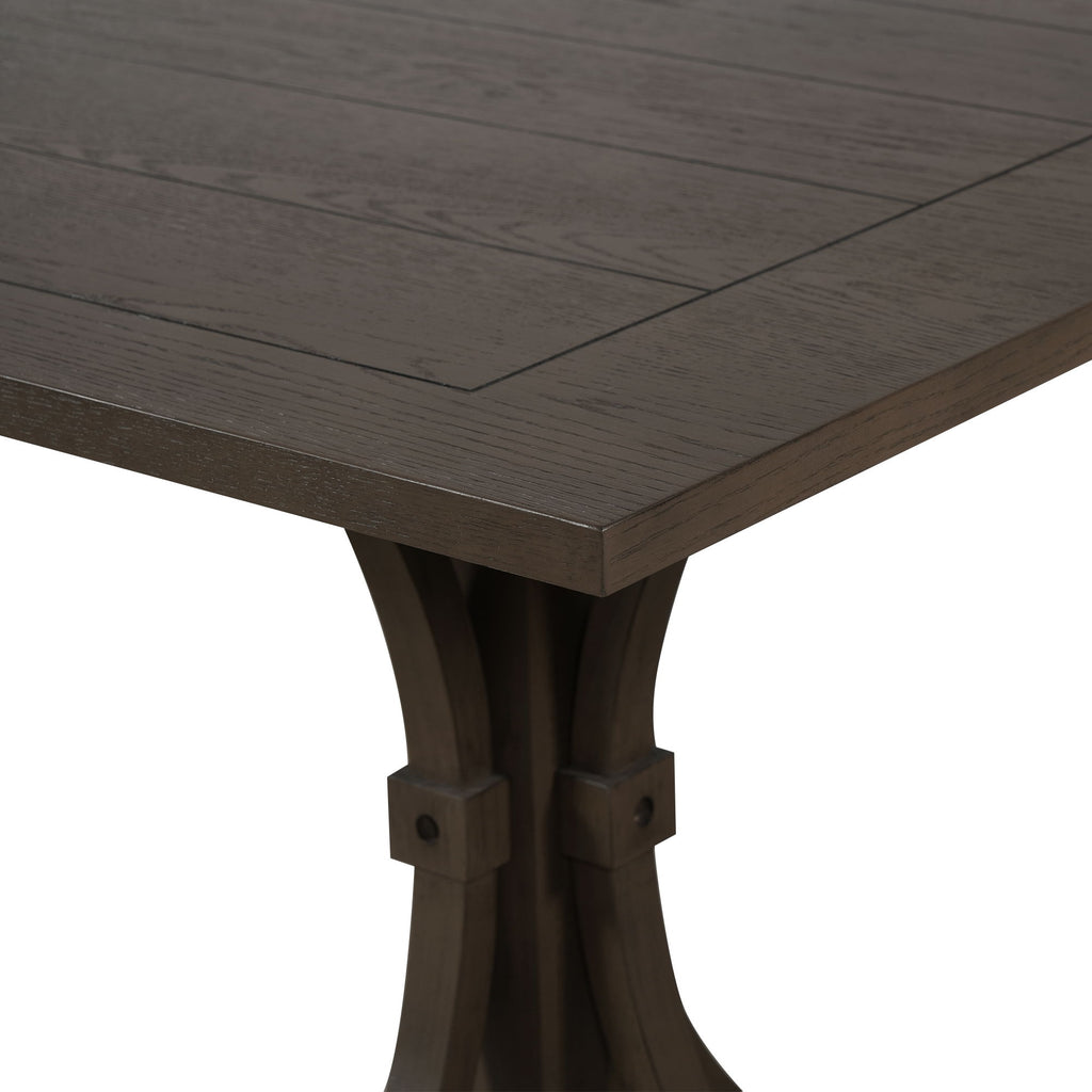 Dining Table With Trestle Base