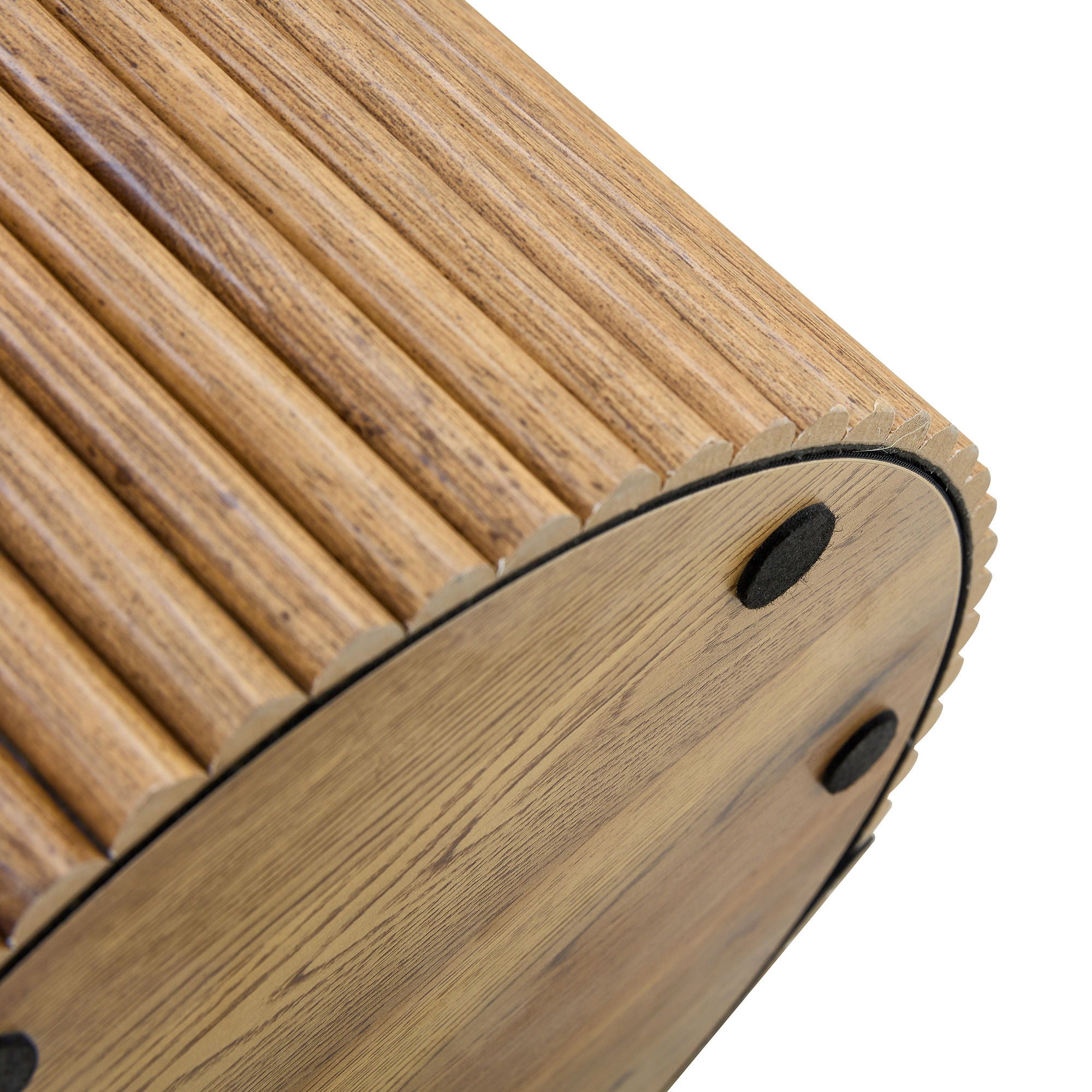 Modern Circular Coffee Table Cylindrical Design