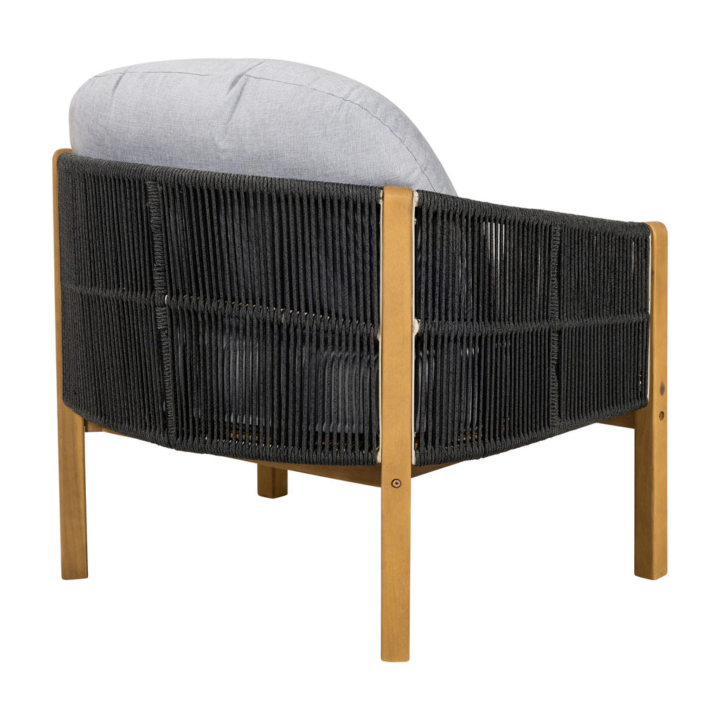 Grotta - Outdoor Wood Club Chair (Set of 2)