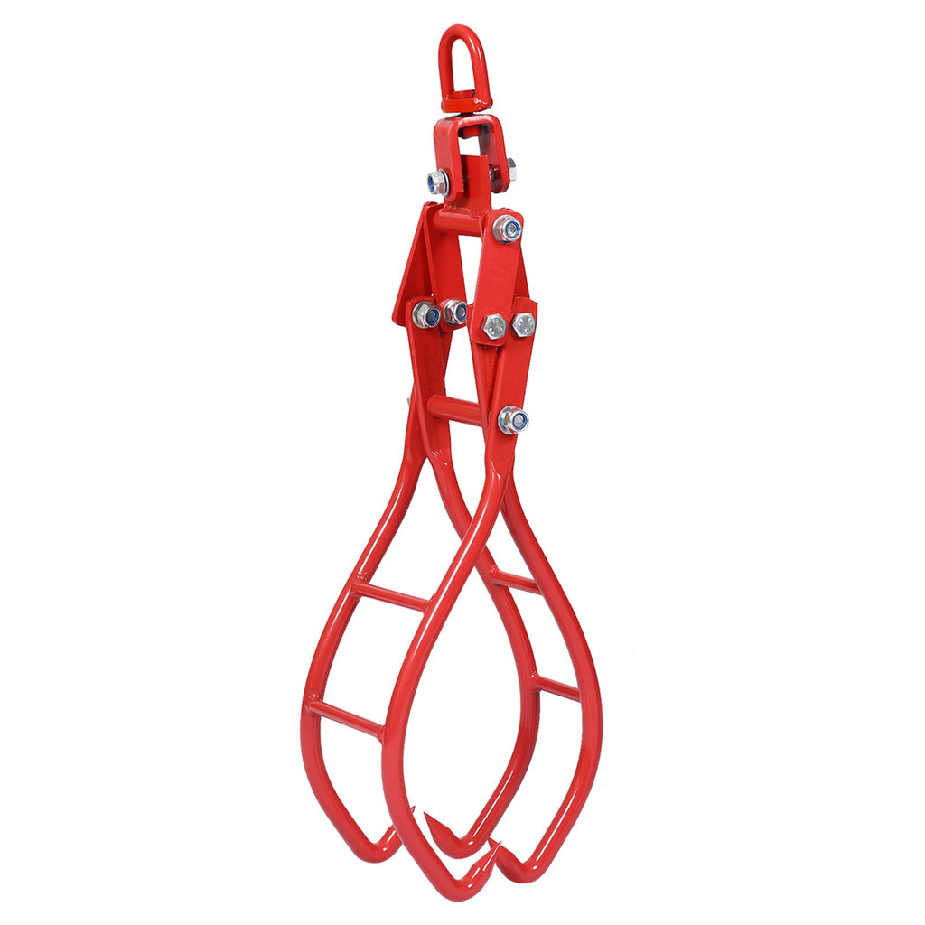 Heavy-Duty 4 Claw Timber Log Lifting Tongs Grabber
