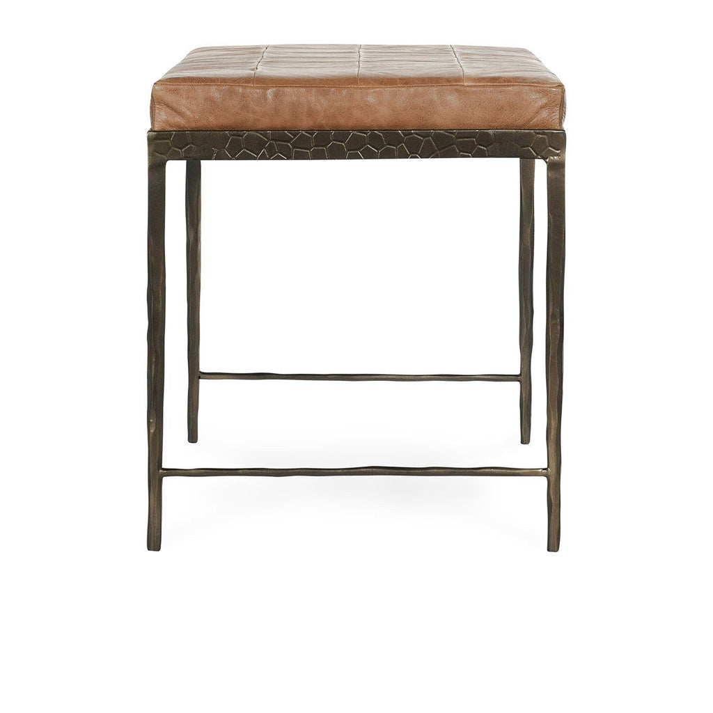 Malo - 28" Leather Bench