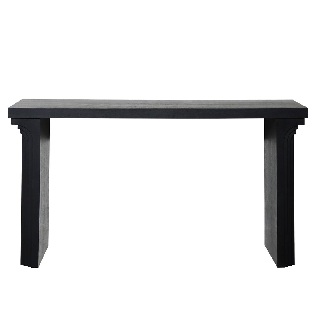 Console Table With Decorative Molding