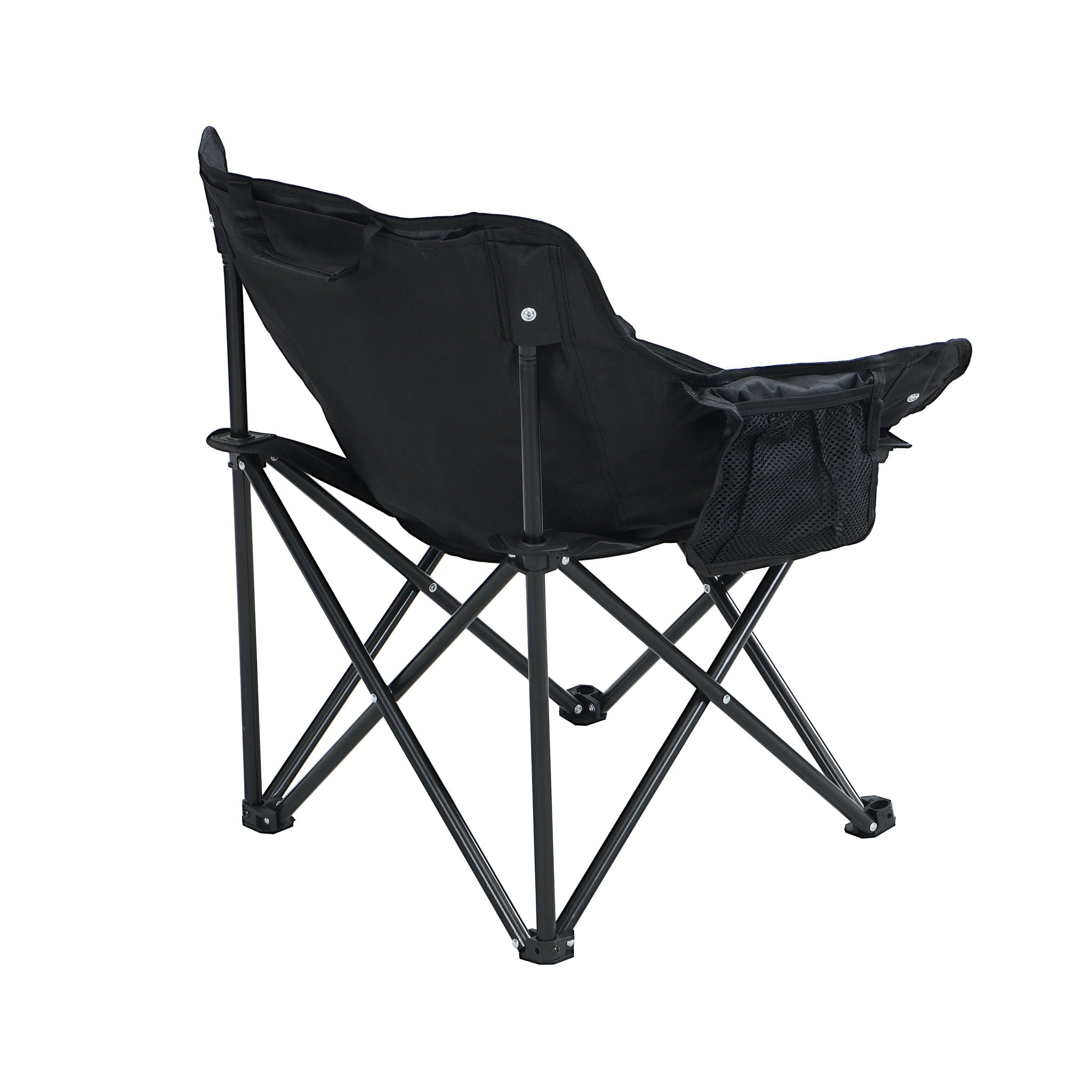 Portable Folding Camping Chairs With Carry Bag (Set of 2)