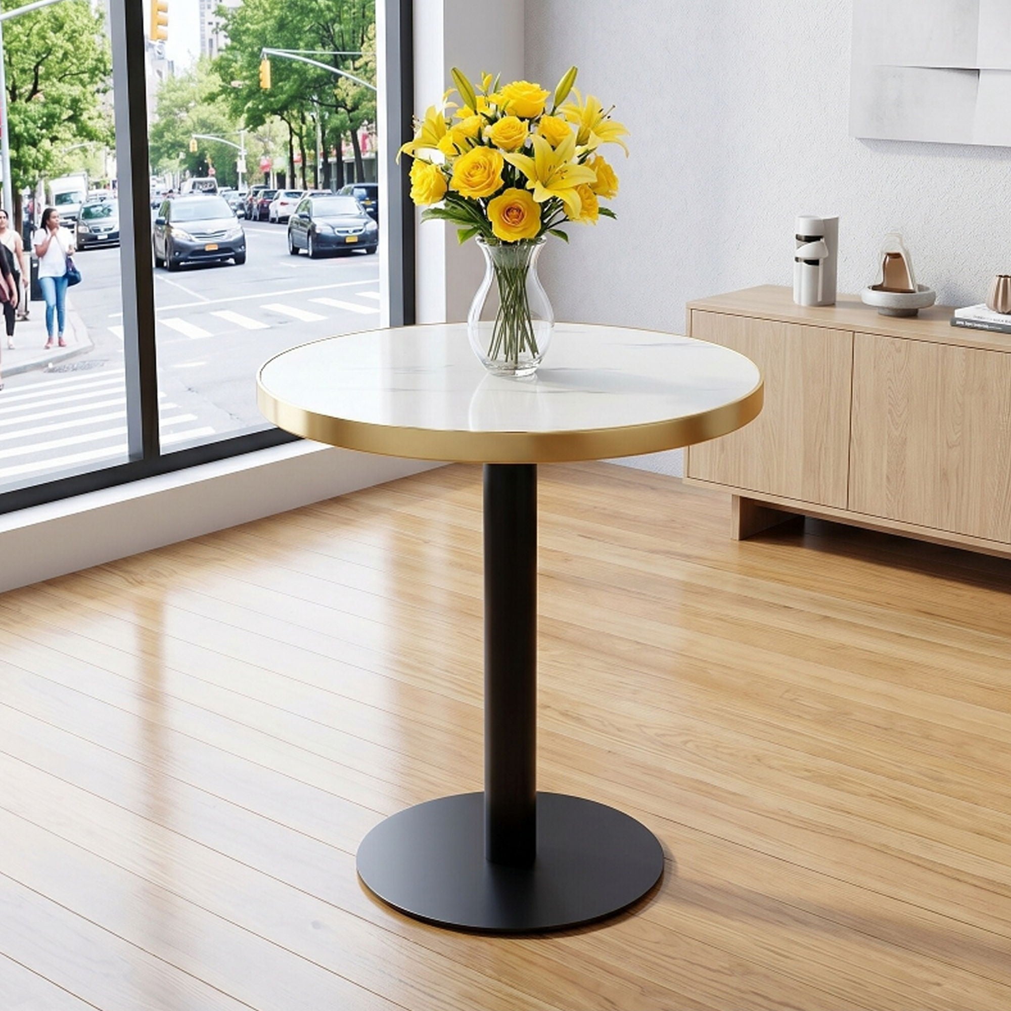 Elegant Round Bistro Table