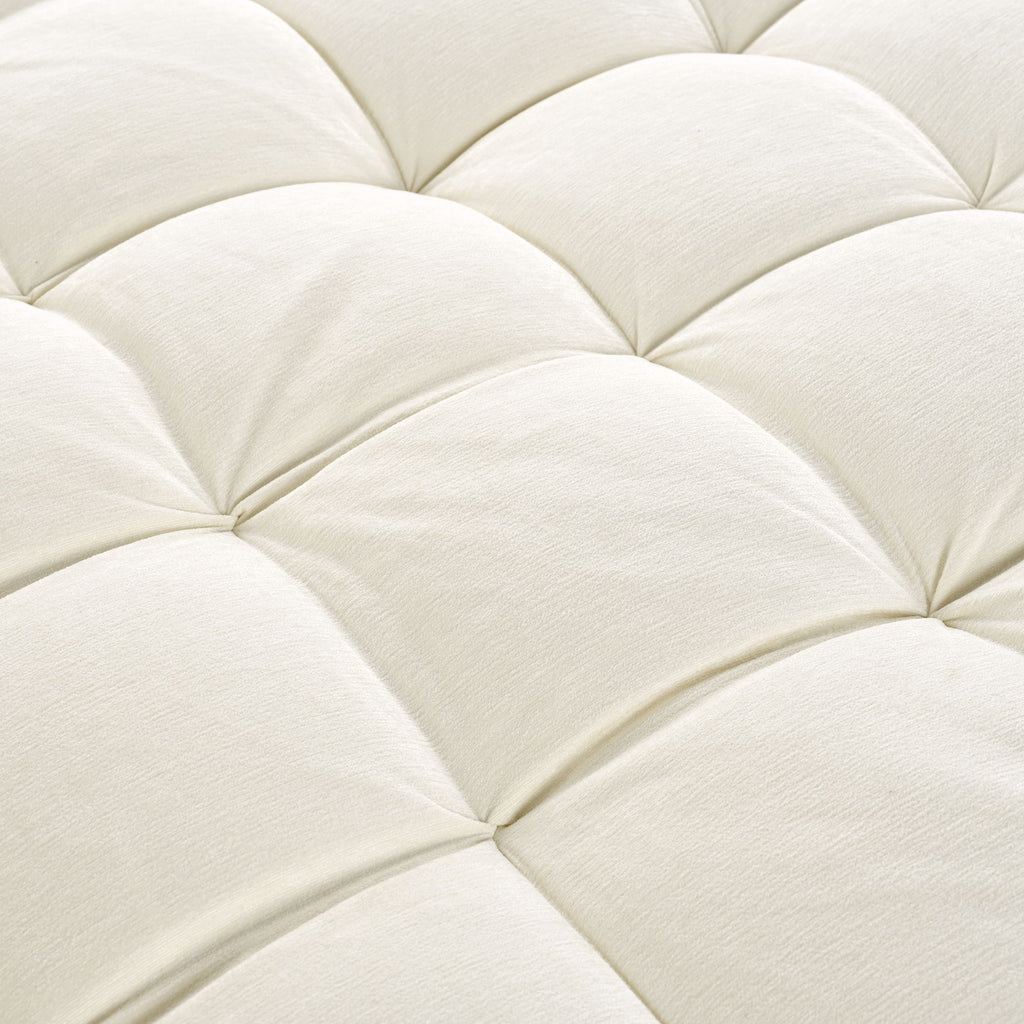 Modern Chaise Lounge Upholstered Sofa Couch With Tufted Seat And Detachable Pillows For Living Room