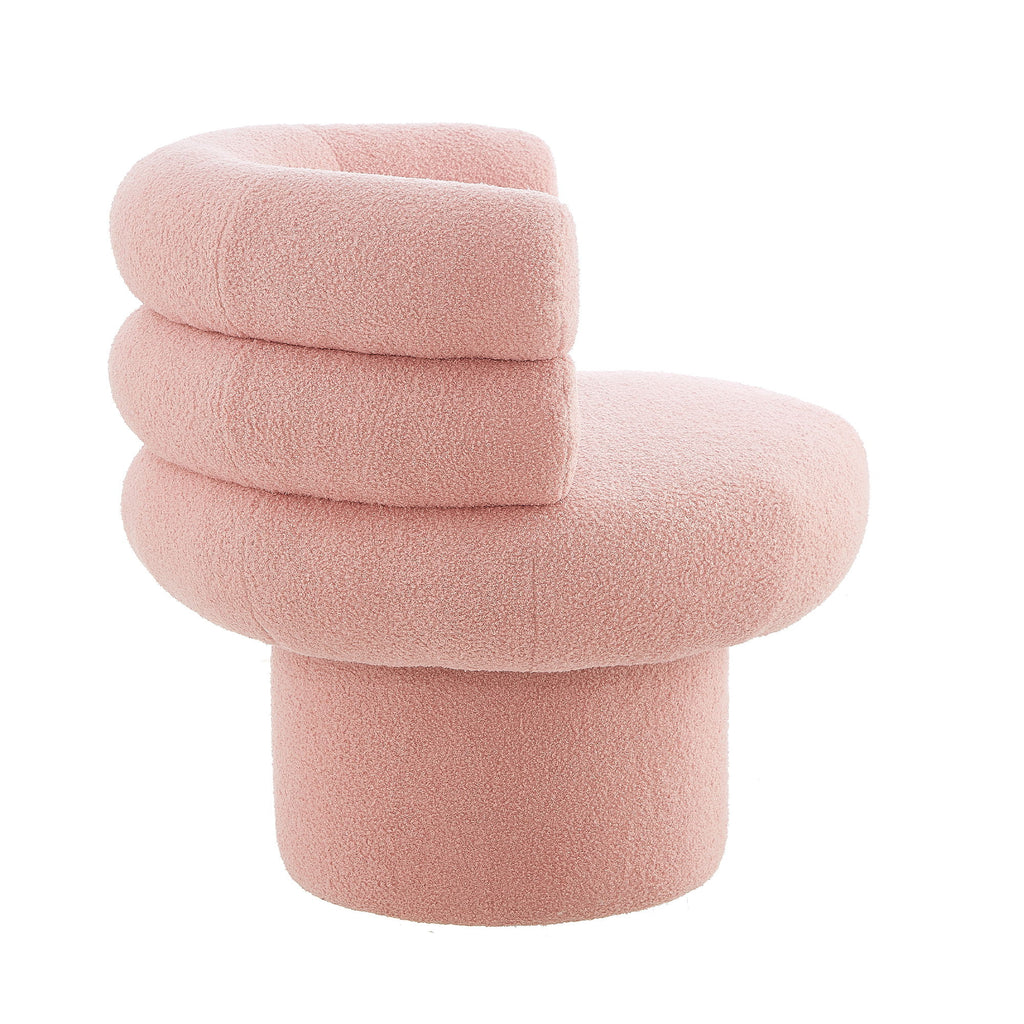 Round Swivel Accent Chair For Living Room