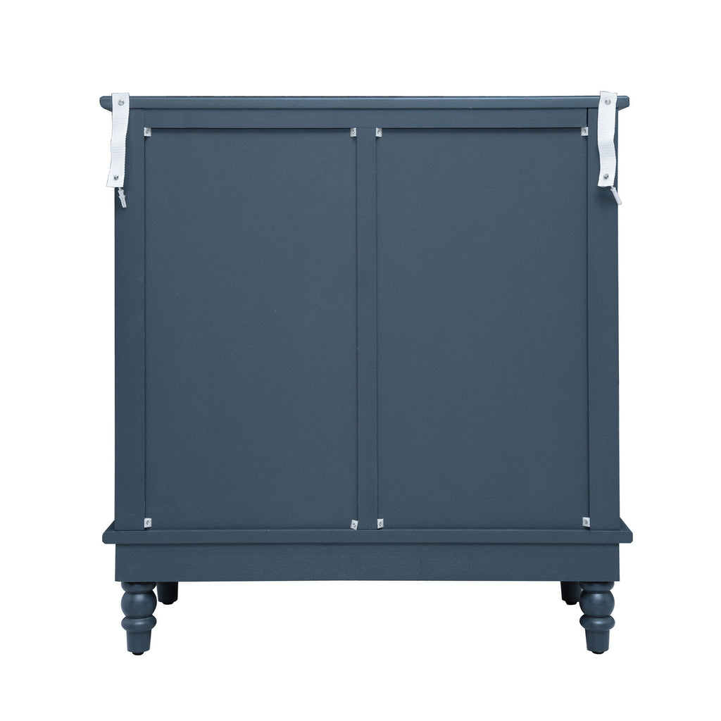 Hollow - Carved 2 Doors Accent Cabinet