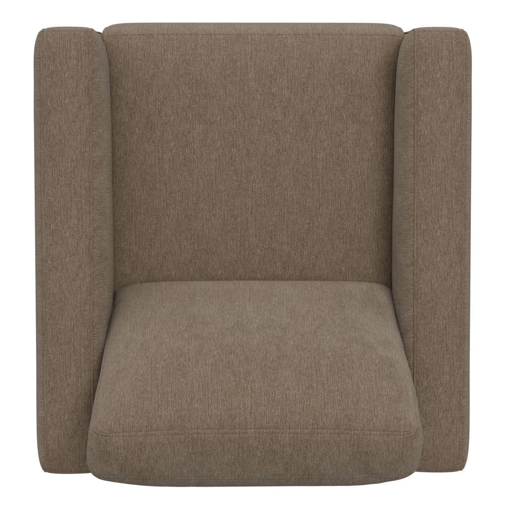 Accent Chair With Track Arm Design