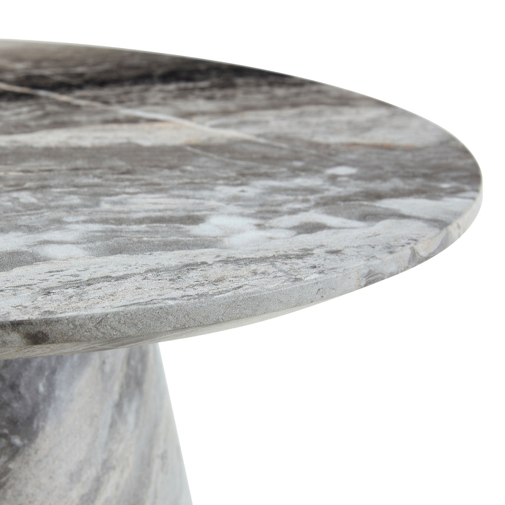 Circular Coffee Table With Adjustable Feet