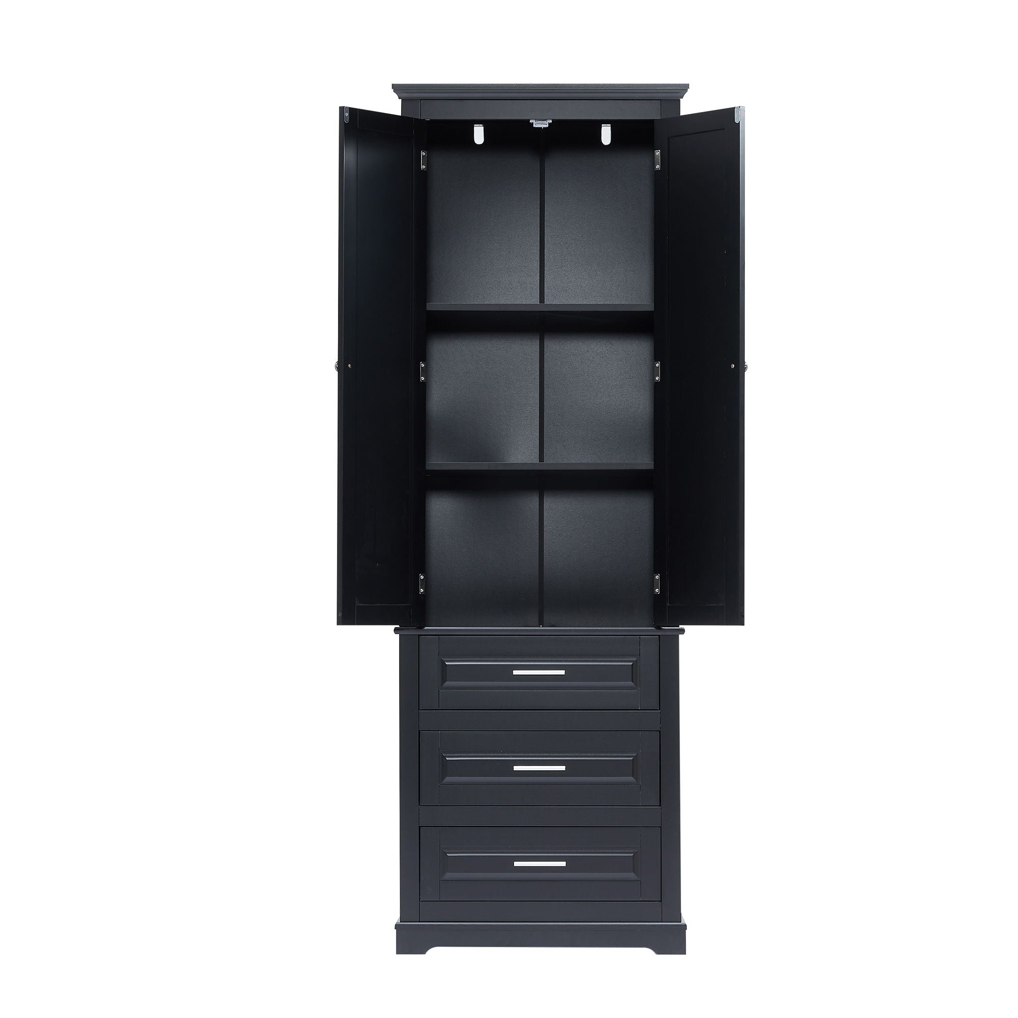Storage Cabinet With 3 Drawers For Bathroom
