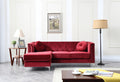 Soft y Micro Suede Sofa Chaise
