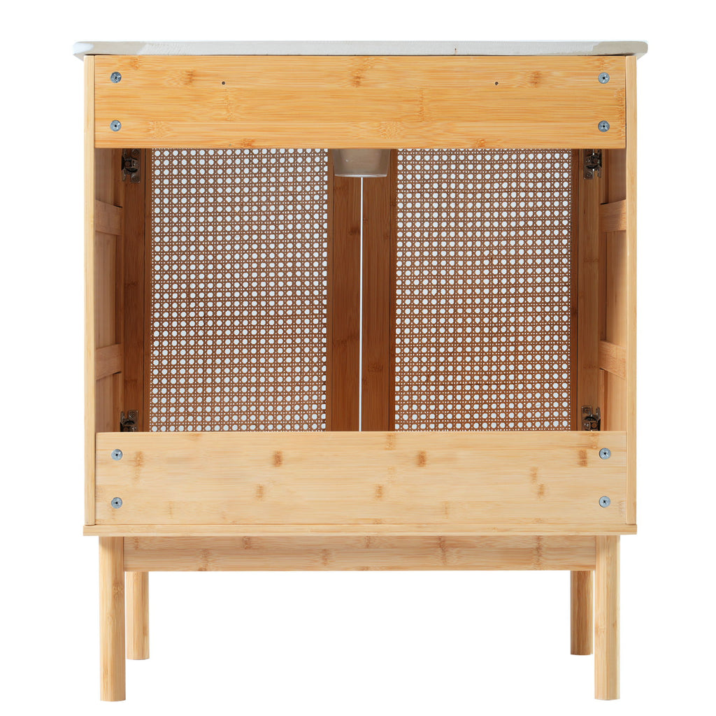 Bathroom Vanity Cabinet With Doors, Soft Close Design