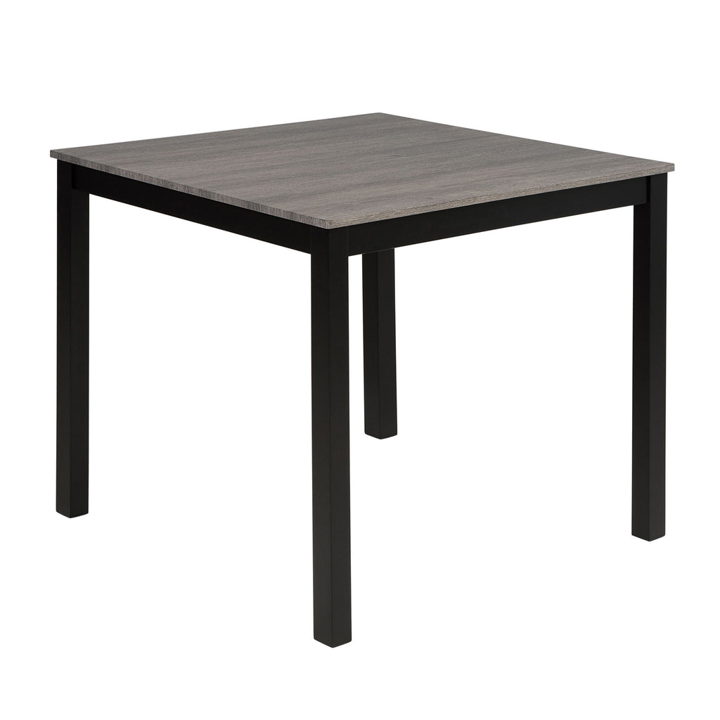 5 Piece Counter Height Table Set, Square Table And 4 Upholstered Chairs