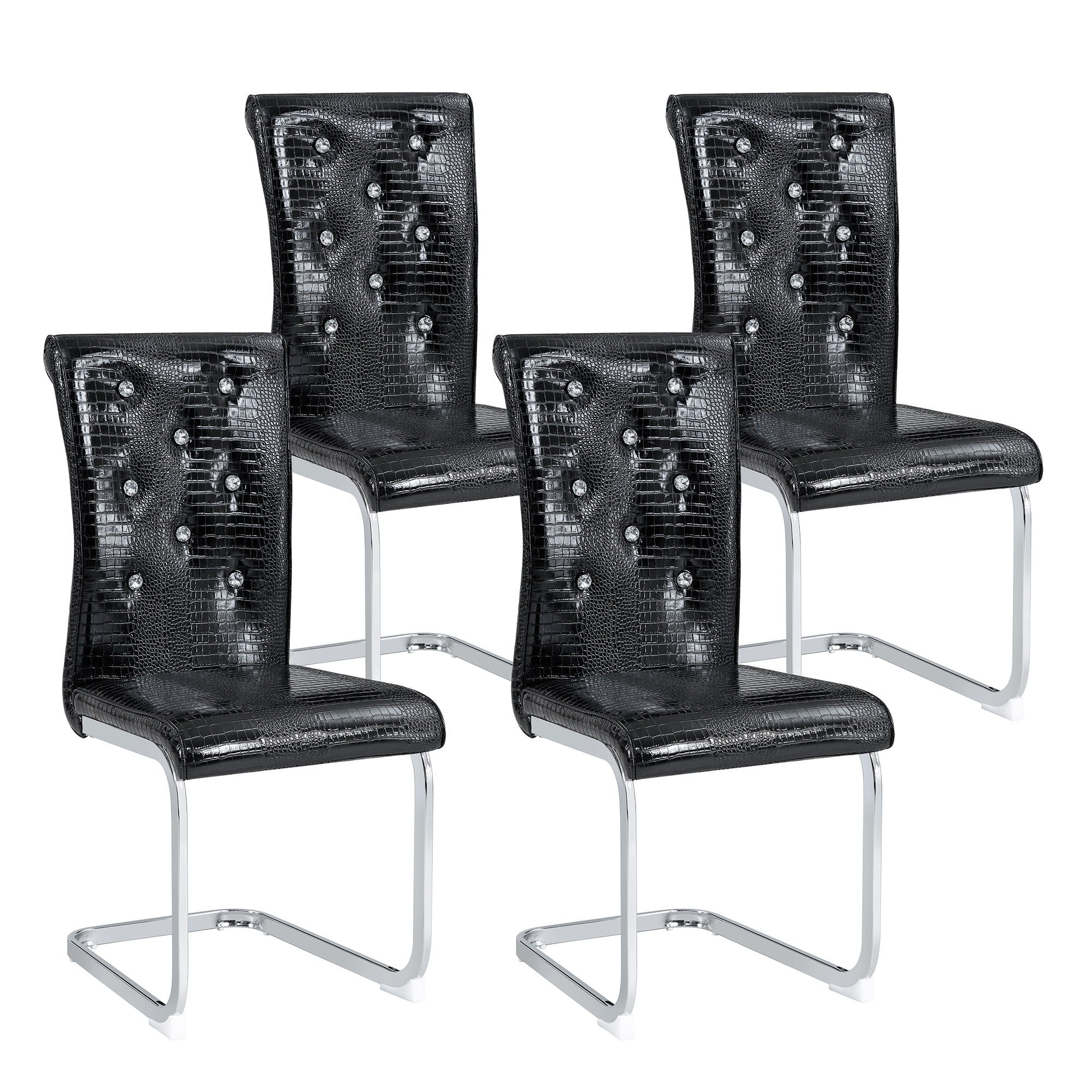 Elegant Design Upholstered Dining Chairs