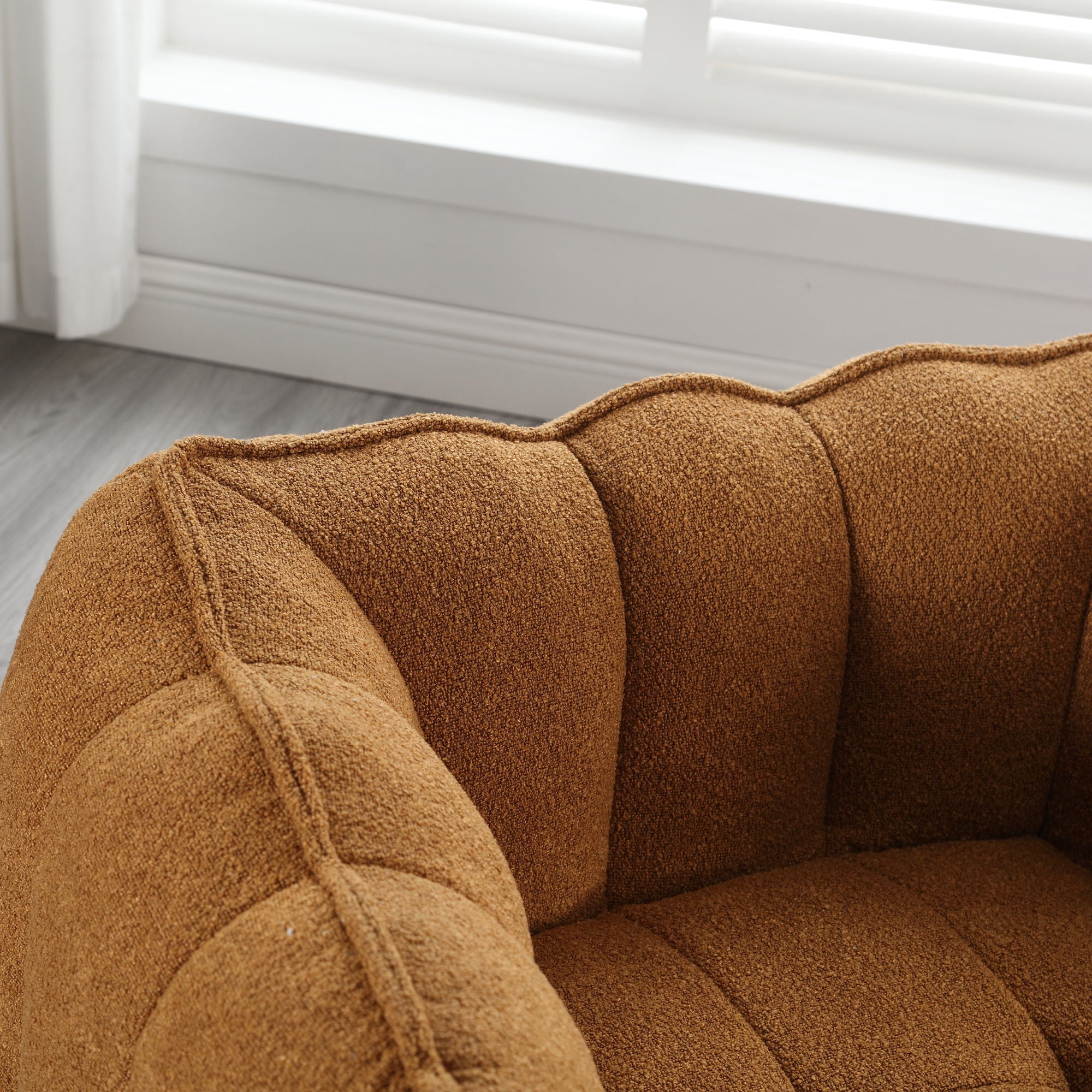 Soft Bean Bag Chair With High Resilient Foam
