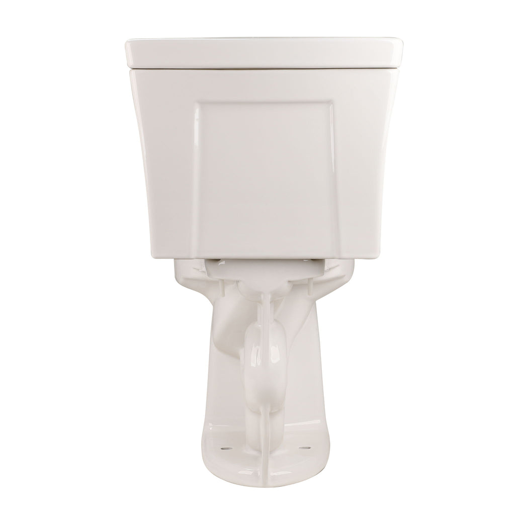 Gloss 2 Piece Toilet With 1.28 Gpf Tornado Flush, Rimless Bowl, Soft Closing Seat - Gloss White